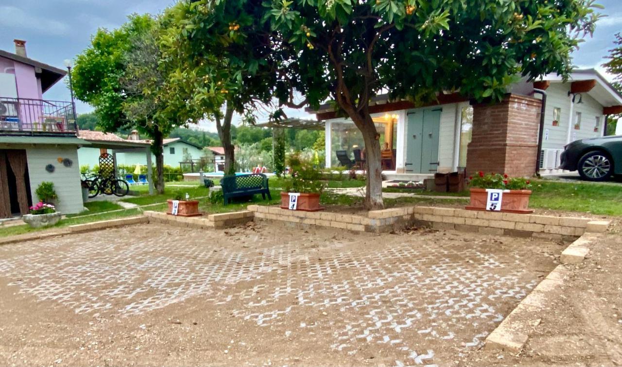 La Casa Di Campagna Sul Garda Puegnago Bagian luar foto