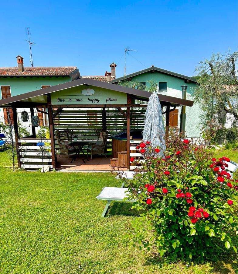 La Casa Di Campagna Sul Garda Puegnago Bagian luar foto