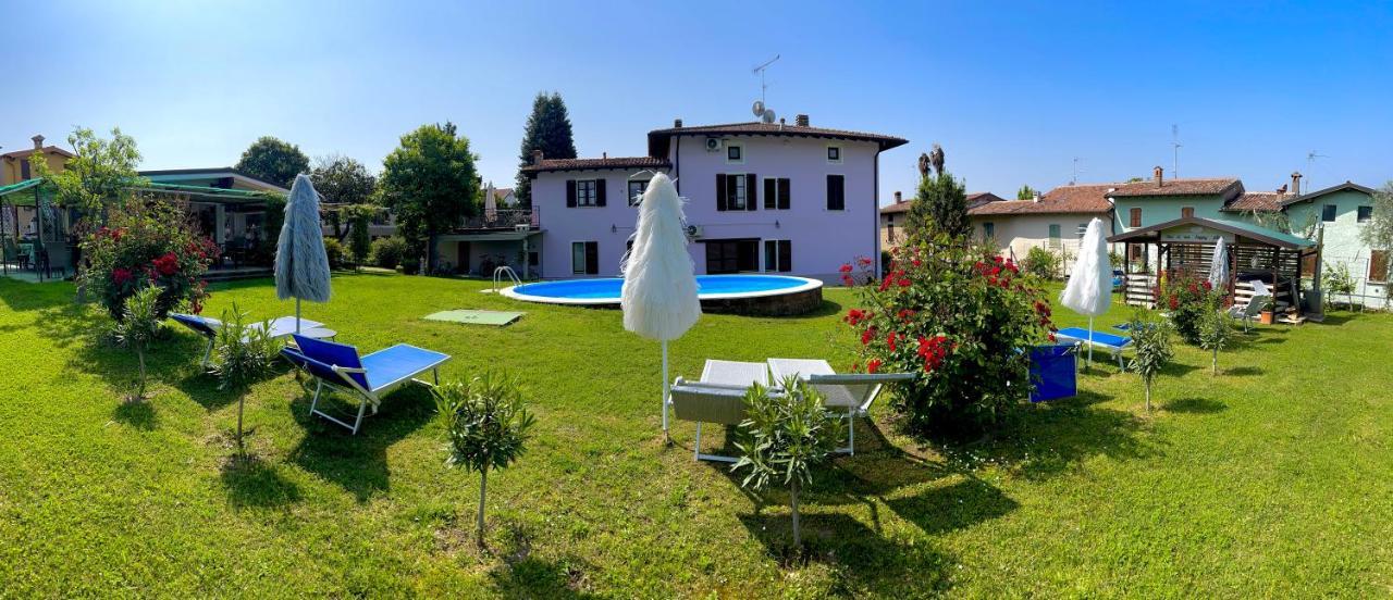 La Casa Di Campagna Sul Garda Puegnago Bagian luar foto
